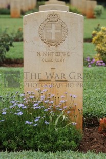 BEIRUT WAR CEMETERY - MITIZIPHIS, NICHOLAS